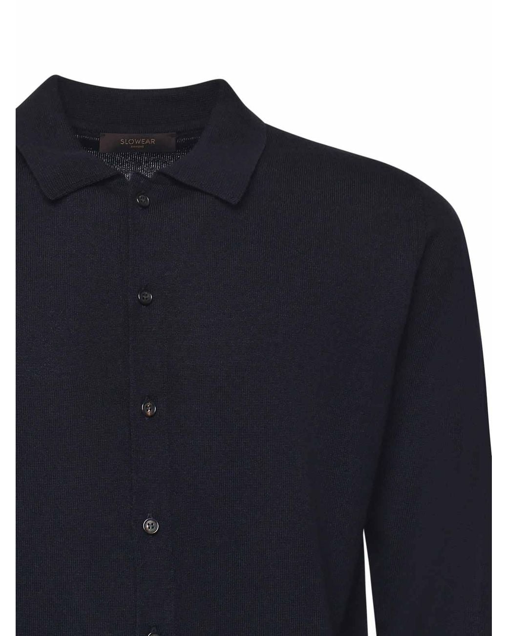 Camisa Zanone de hombre de color Blue