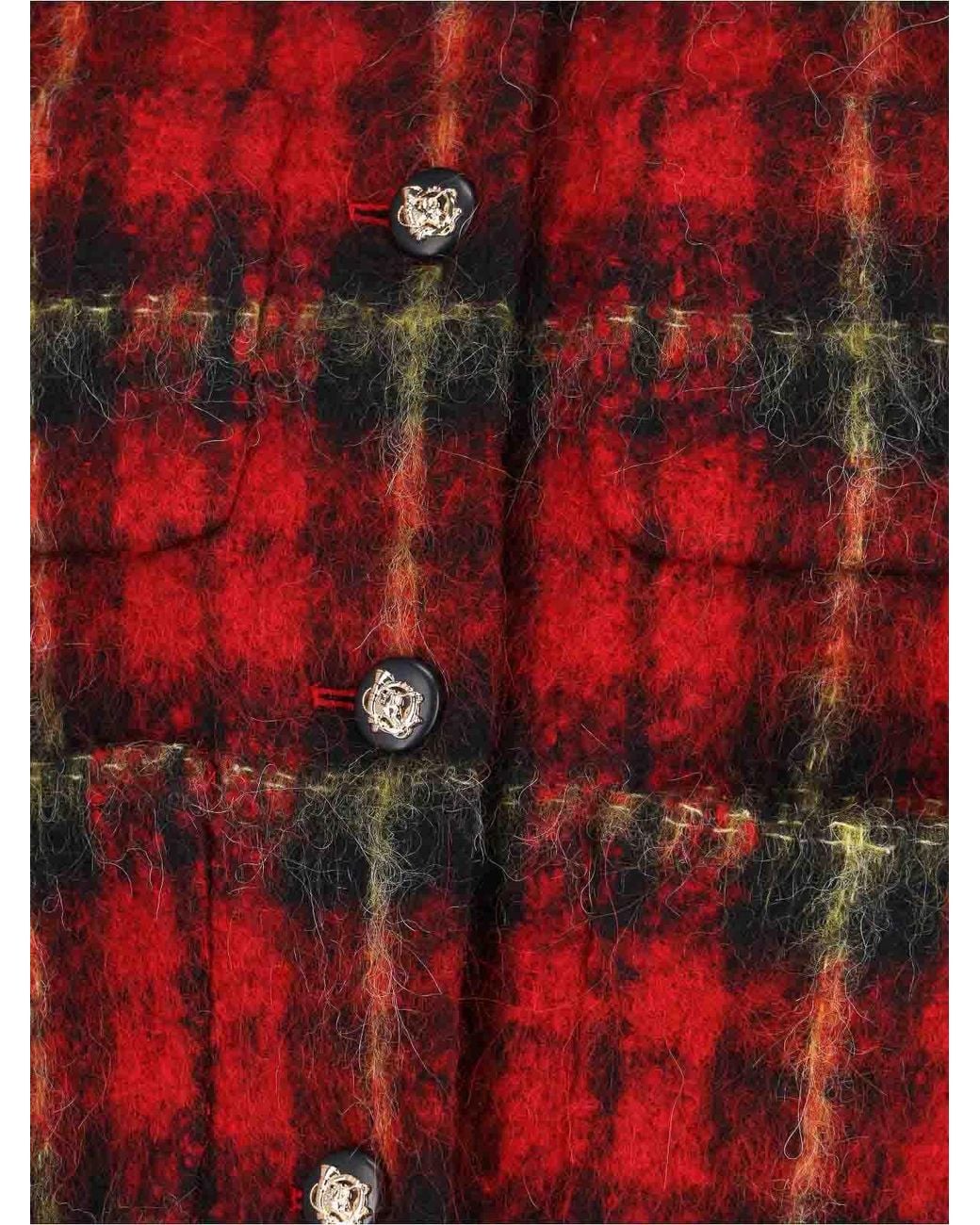 Ralph Lauren Red Tweed Jacket