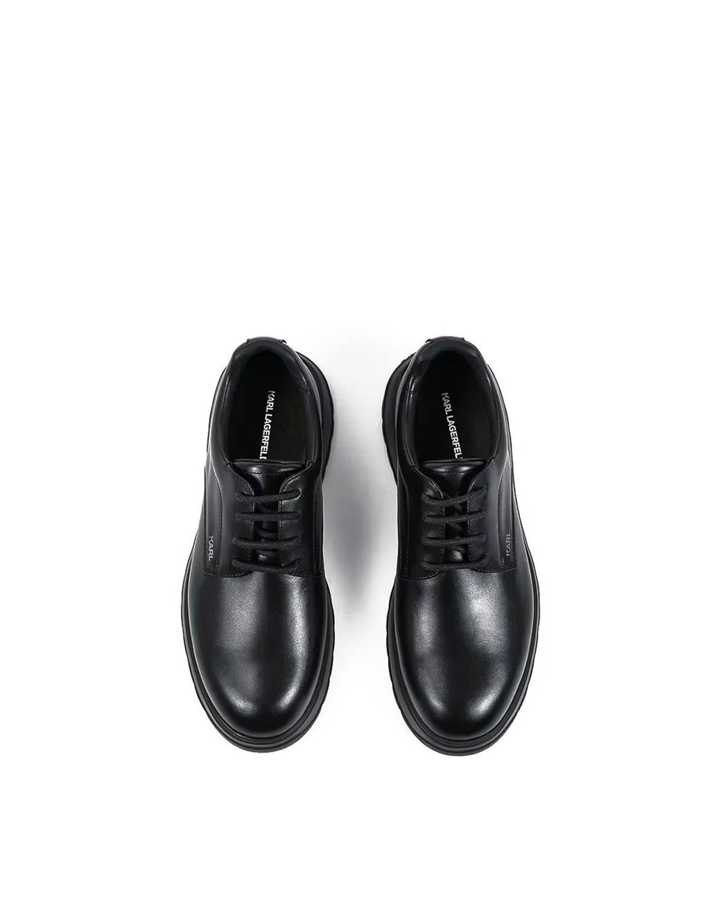 Karl Lagerfeld Black Magnus Derby Lace for men