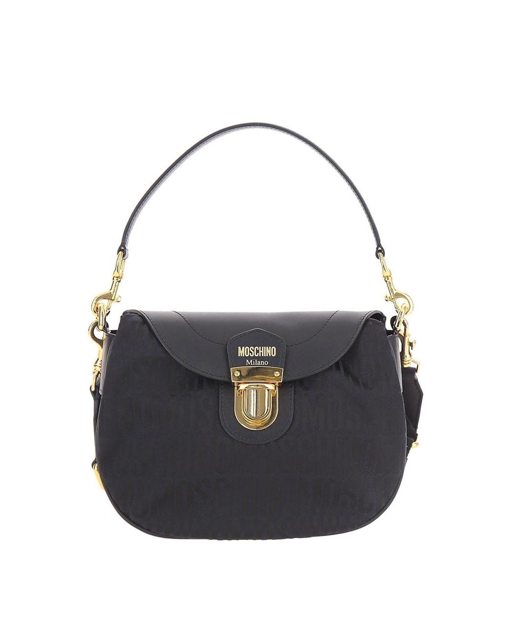 Moschino Blue Logo Shoulderbag
