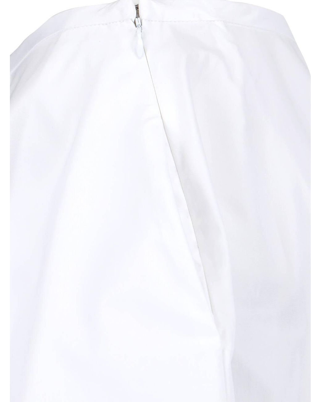 Aspesi White Midi Skirt