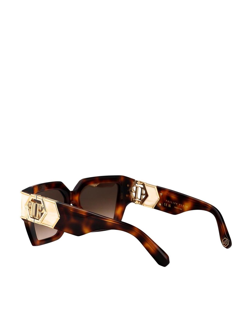 Philipp Plein Brown Sonnenbrille