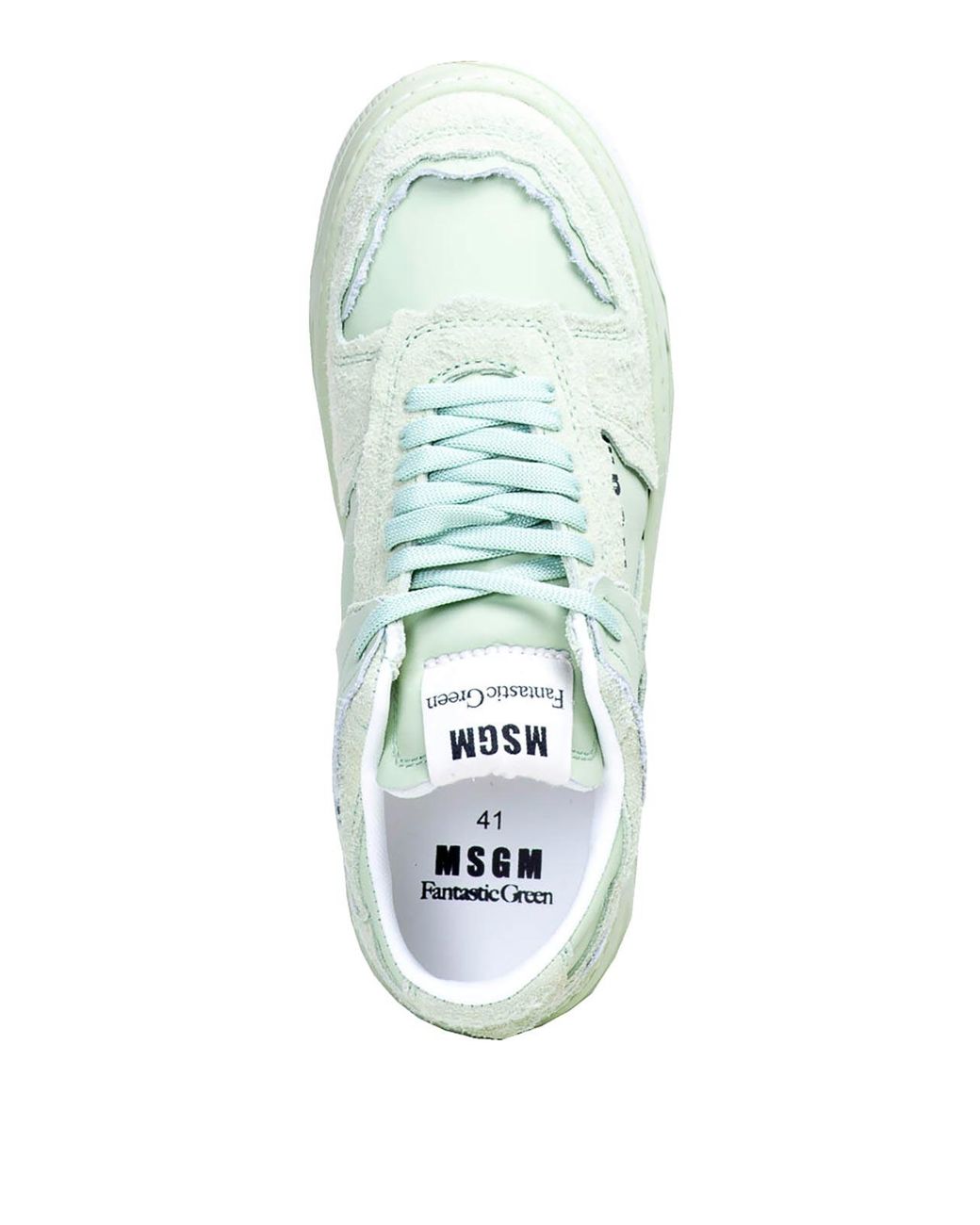 MSGM Green Trainers for men