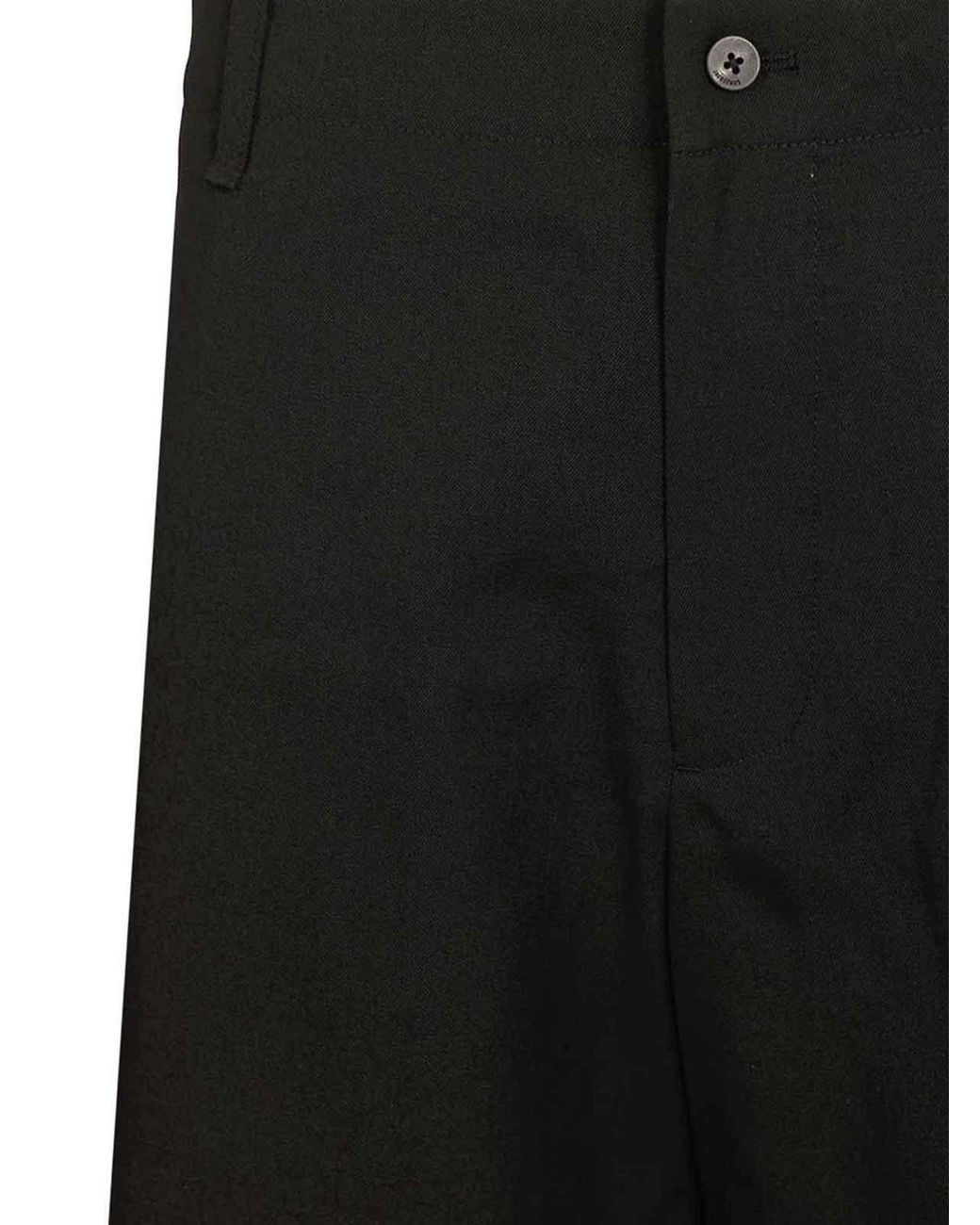 Jacquemus Black Camargue Wool Shorts for men