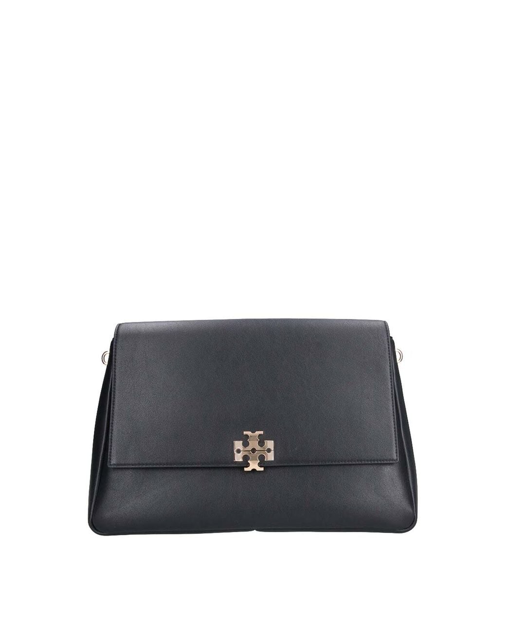 Tory Burch Gray Charlie Large Shoulder Bag