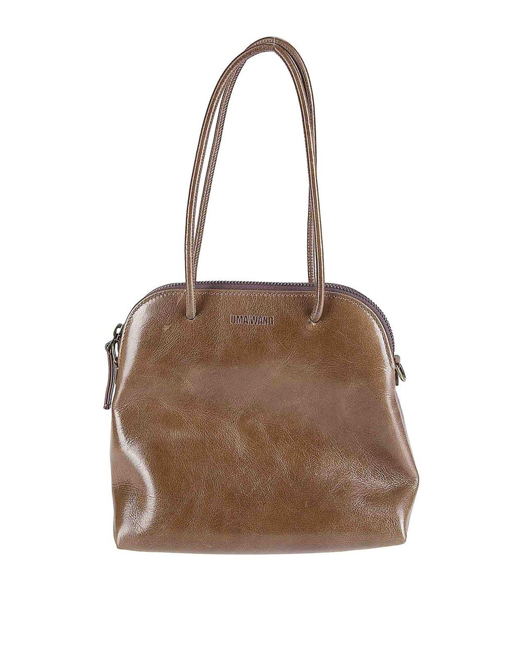 Uma Wang Brown Soft Small Clutch