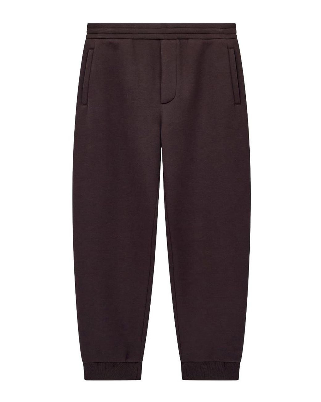 Emporio Armani Blue Technical Trousers for men