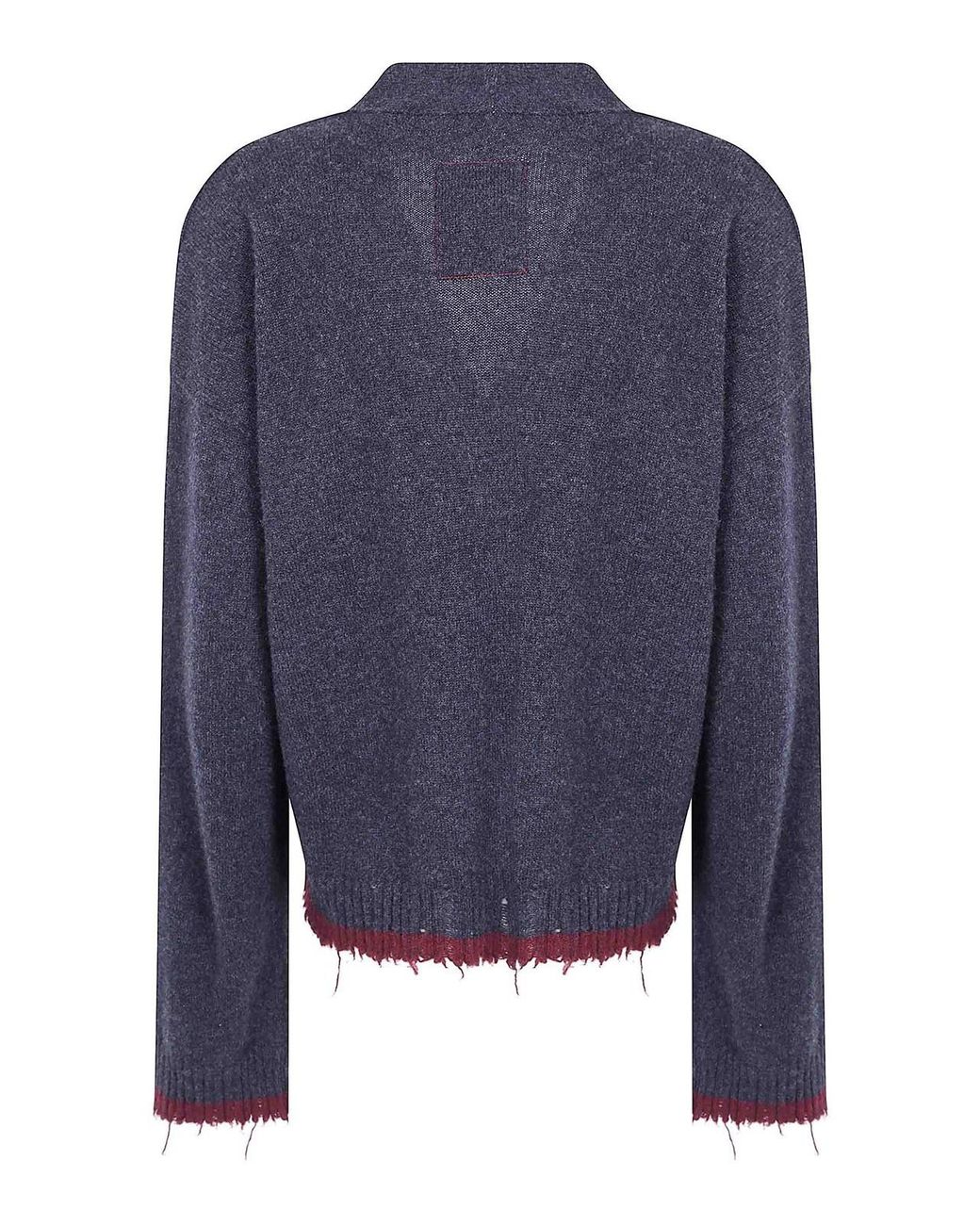Uma Wang Blue Over Cardigan