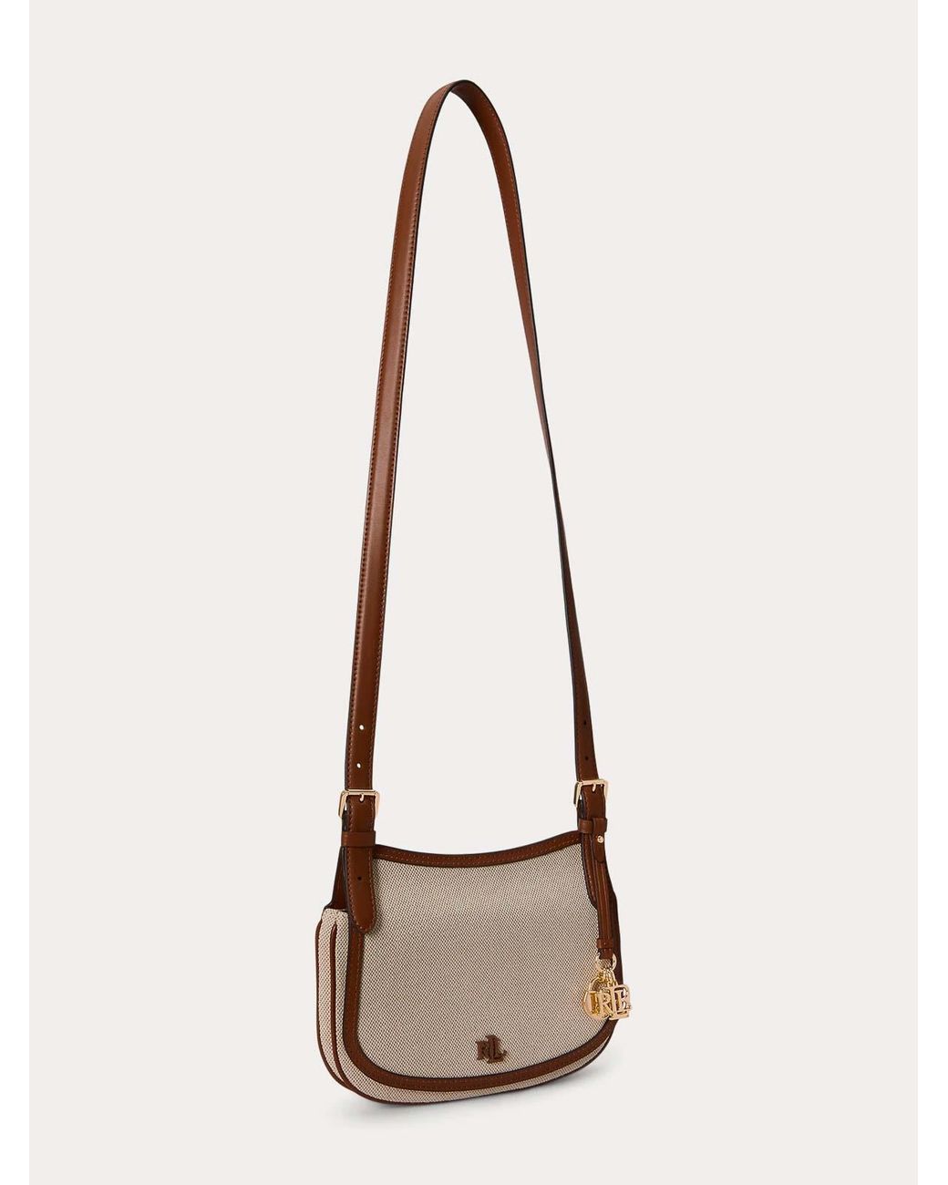 Ralph Lauren Brown Marcy Crsbdy-Crossbody-Medium