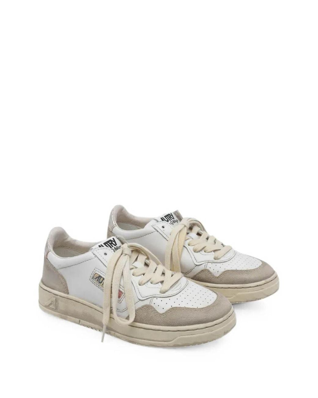 Autry Gray Super Vintage Low Sneakers