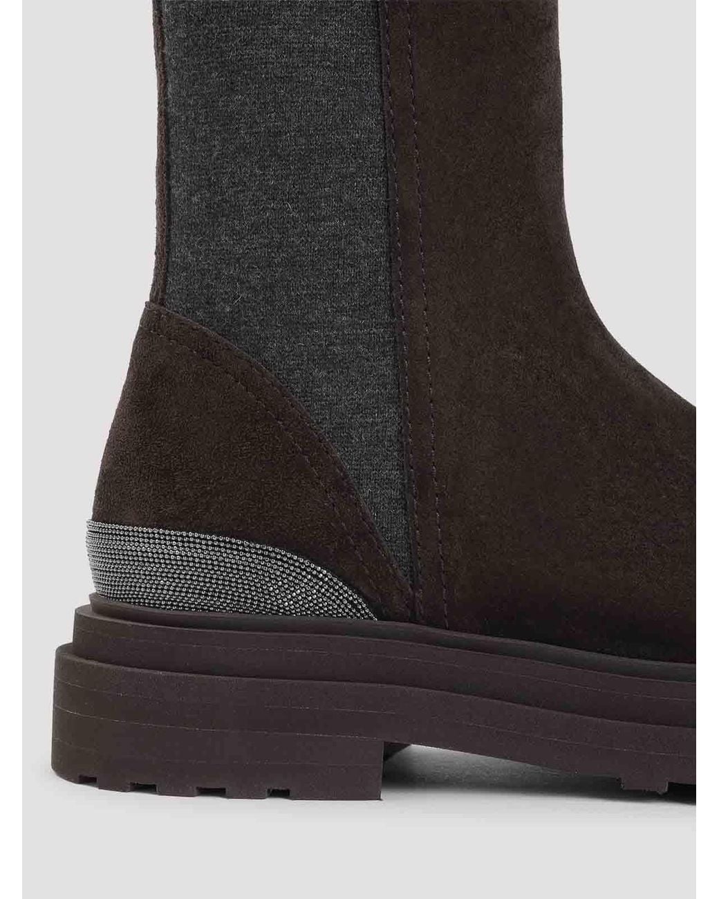 Brunello Cucinelli Black Boot