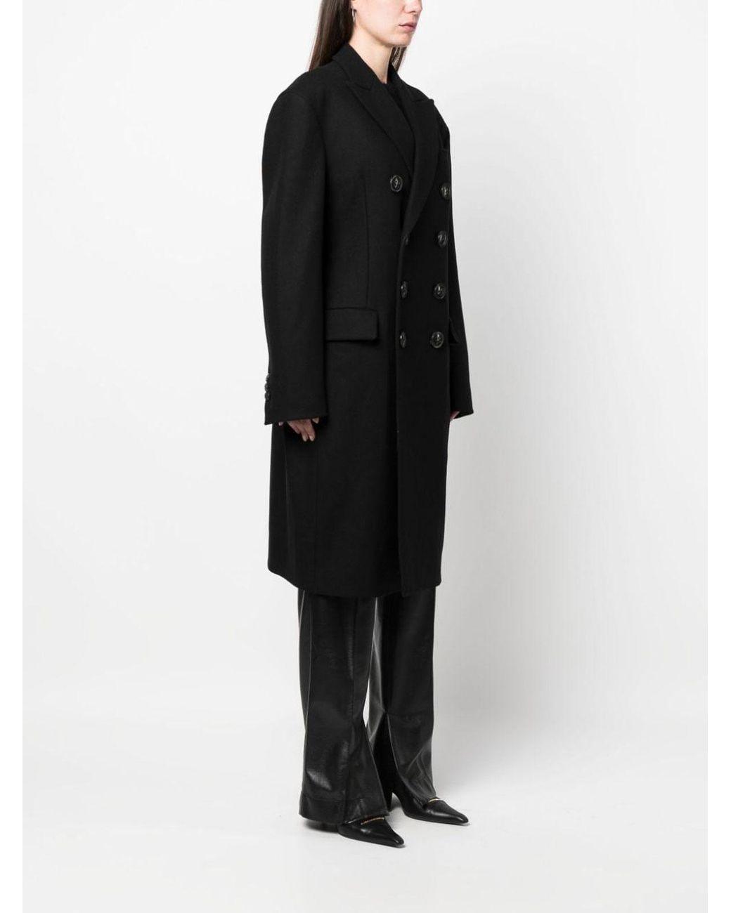 Abrigo Largo DSquared² de color Black