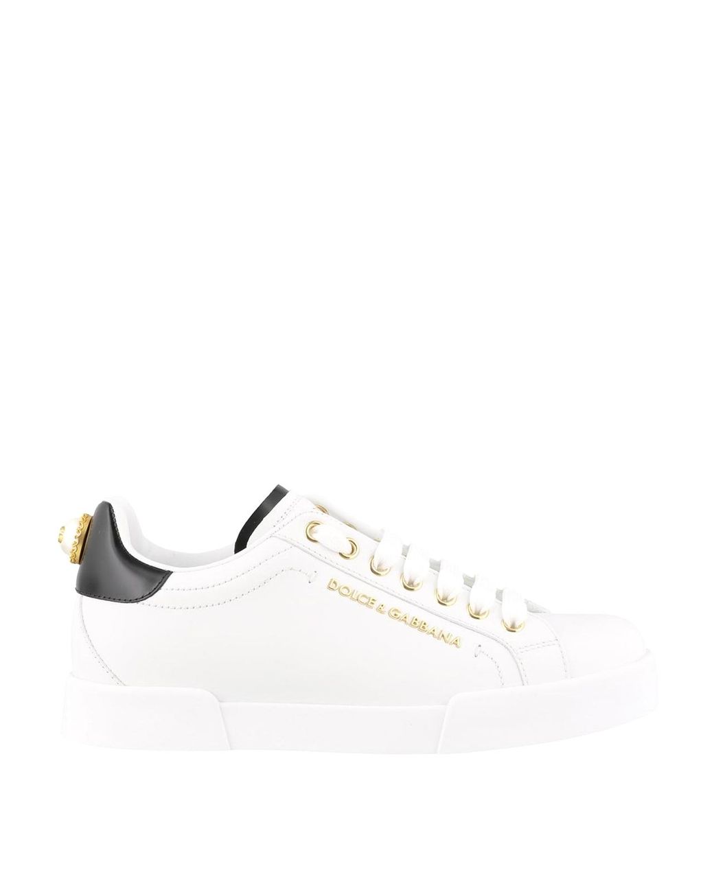 Dolce & Gabbana White Sneakers