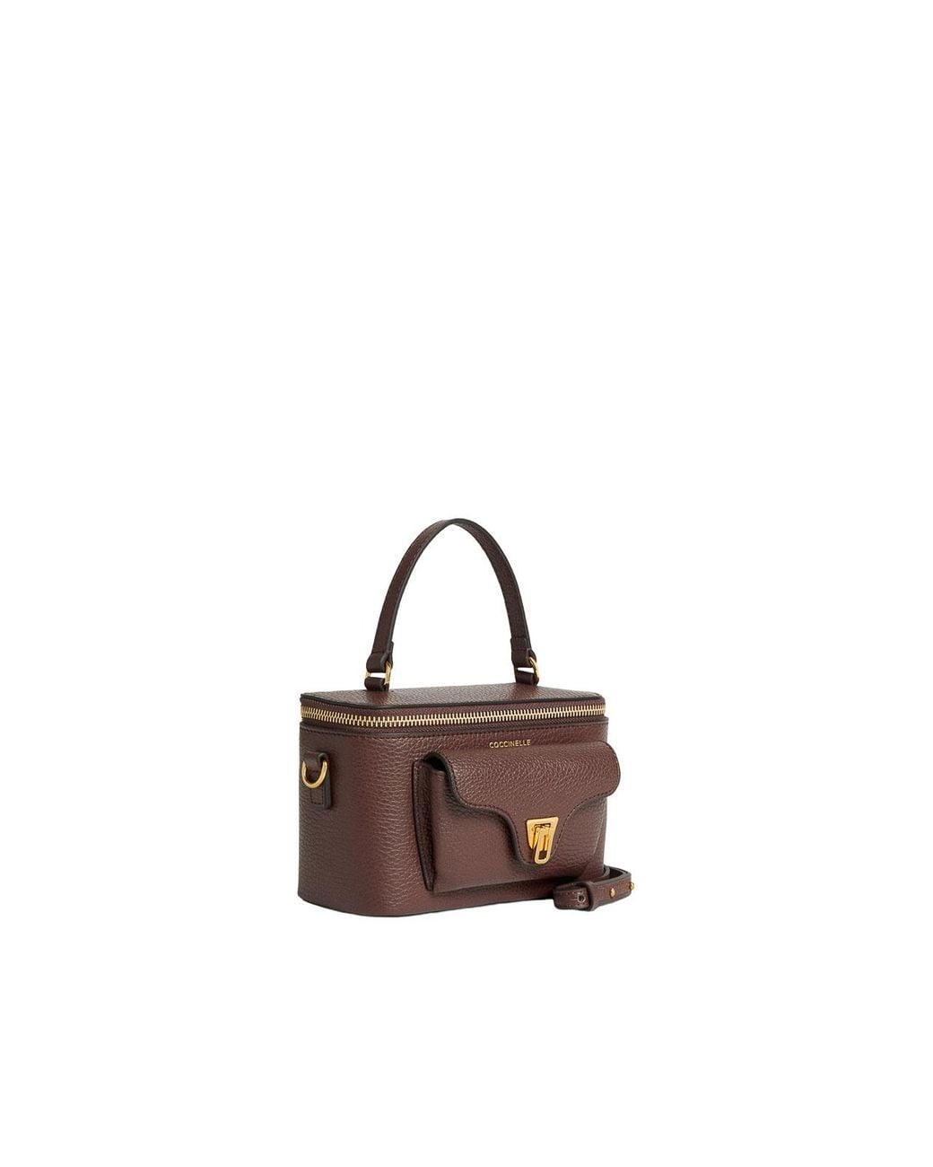 Coccinelle Brown Beat Generation Mini Leather Bag