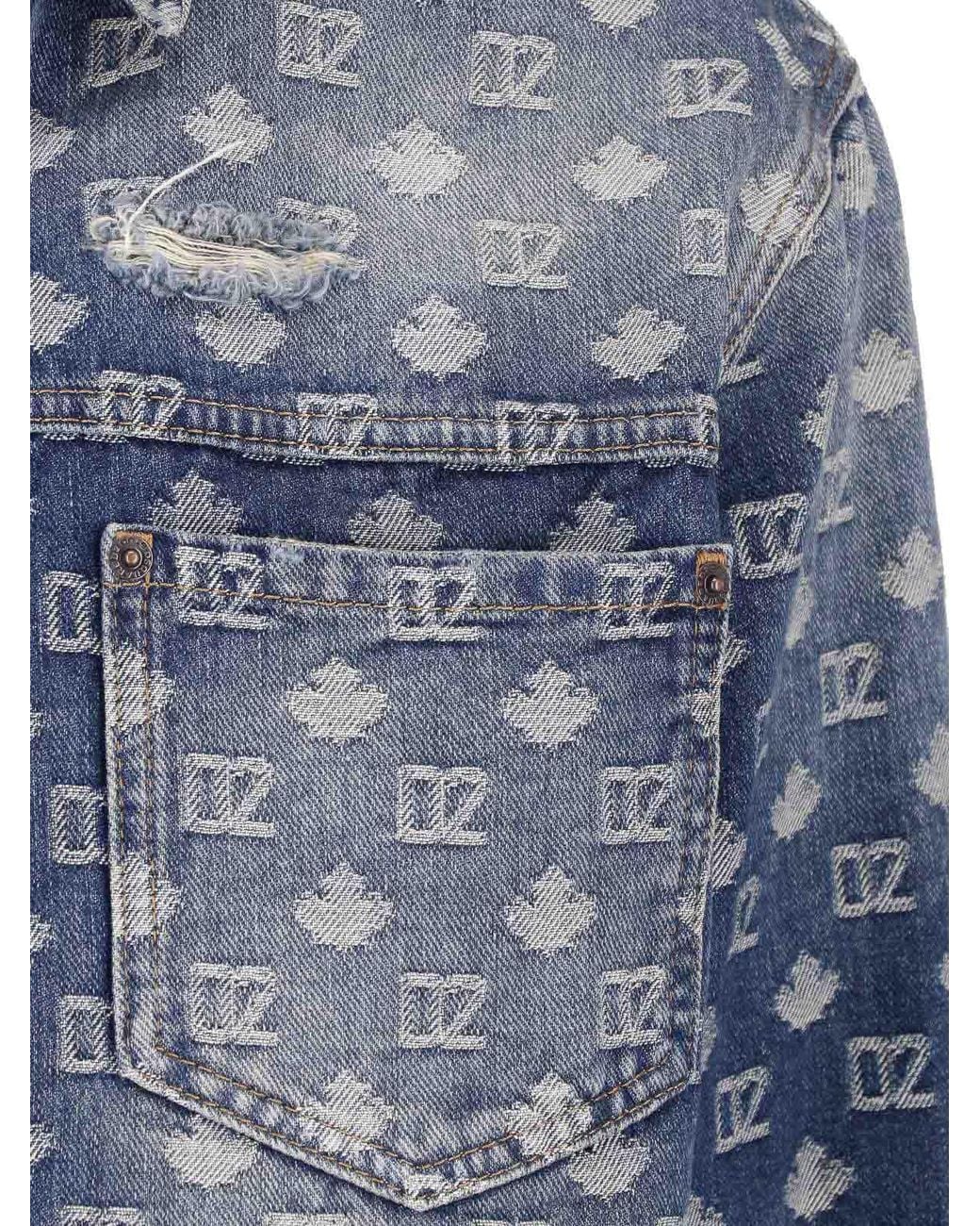 Camisa DSquared² de hombre de color Blue
