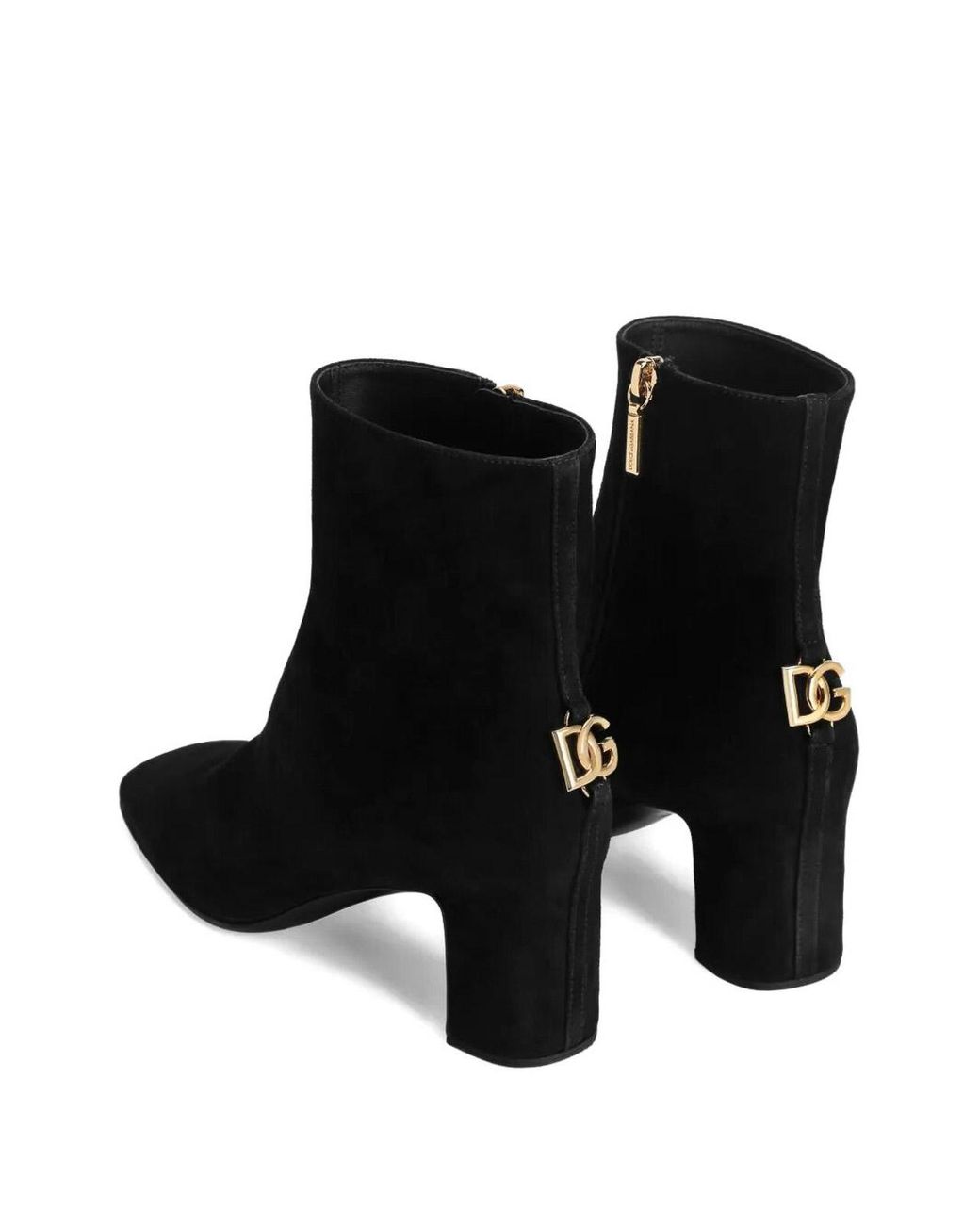 Dolce & Gabbana Black Suede Boots