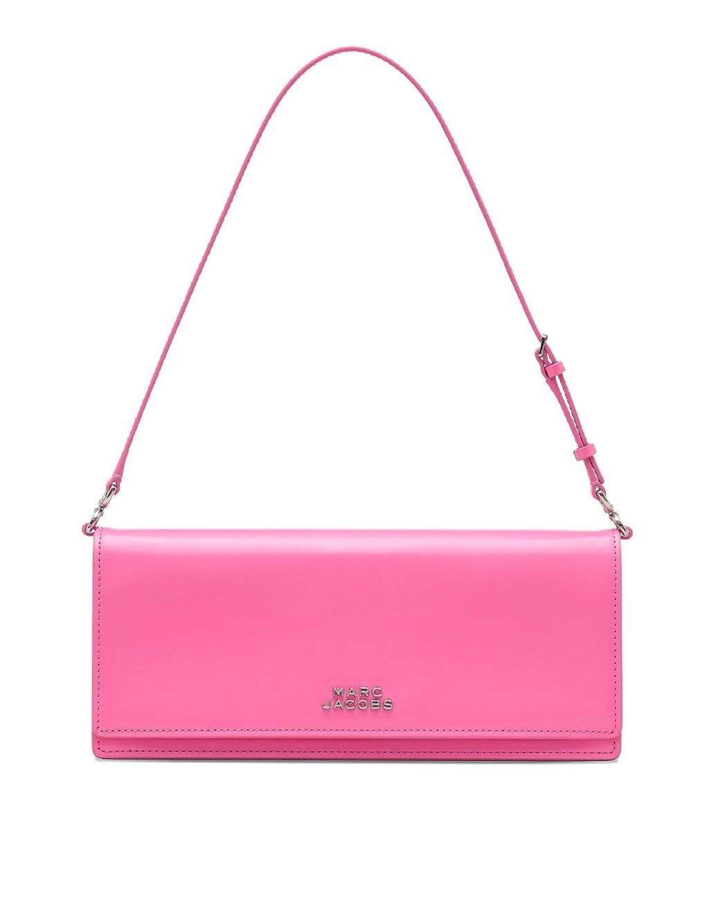 Marc Jacobs Pink The Mirror Shoulder Leather Bag