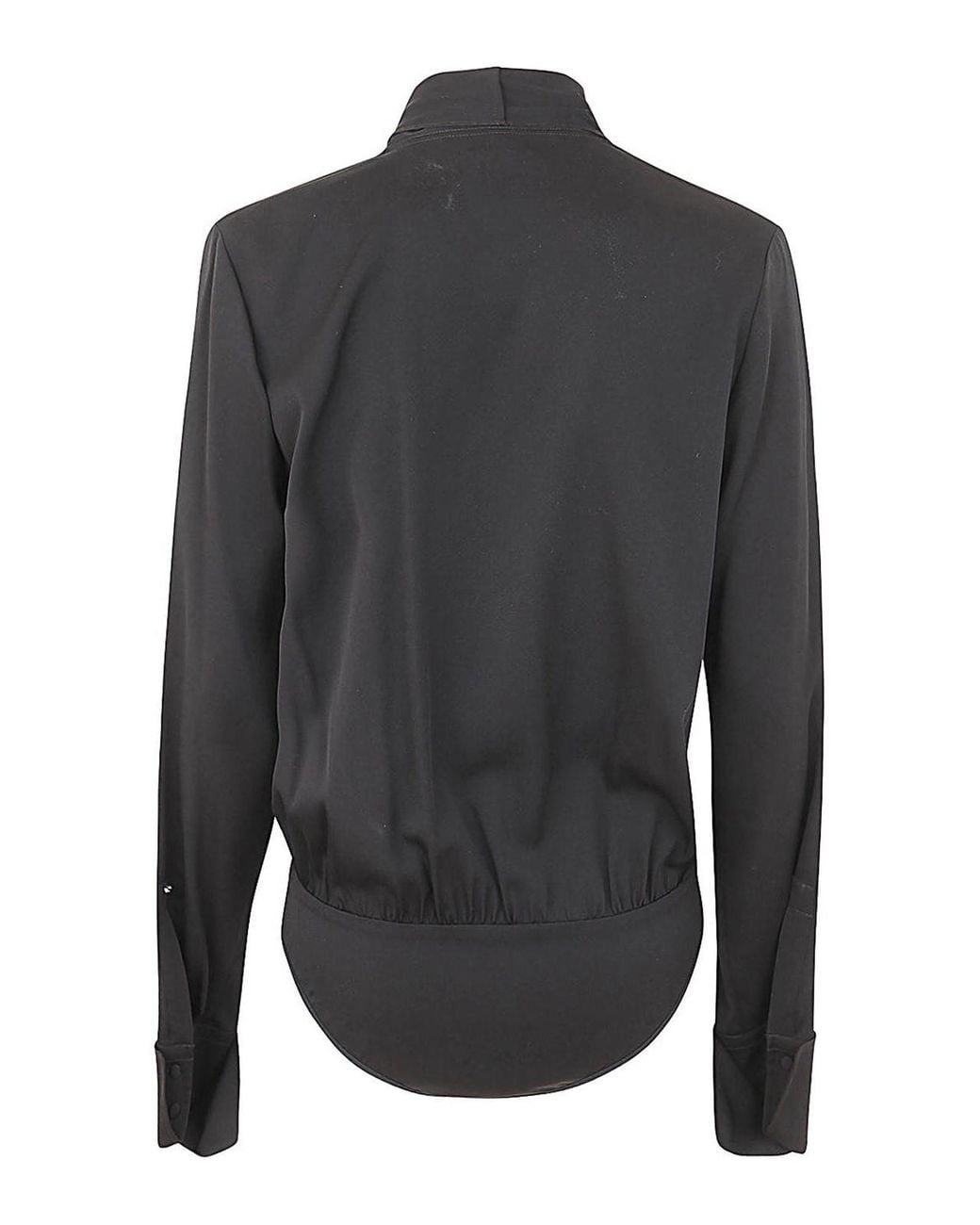 Max Mara Black Moretto Body Shirt X Sportmax