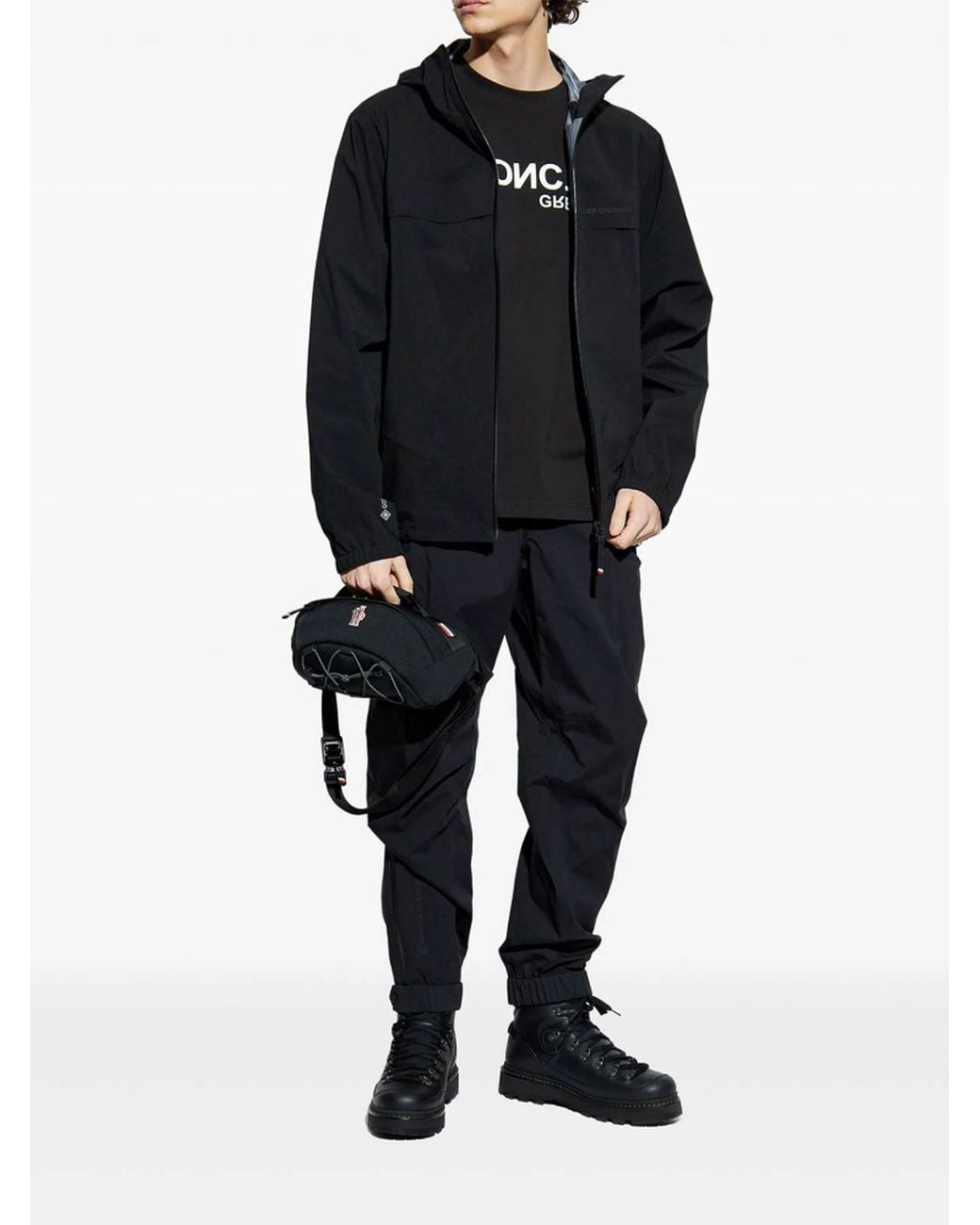 Moncler Black Pants for men