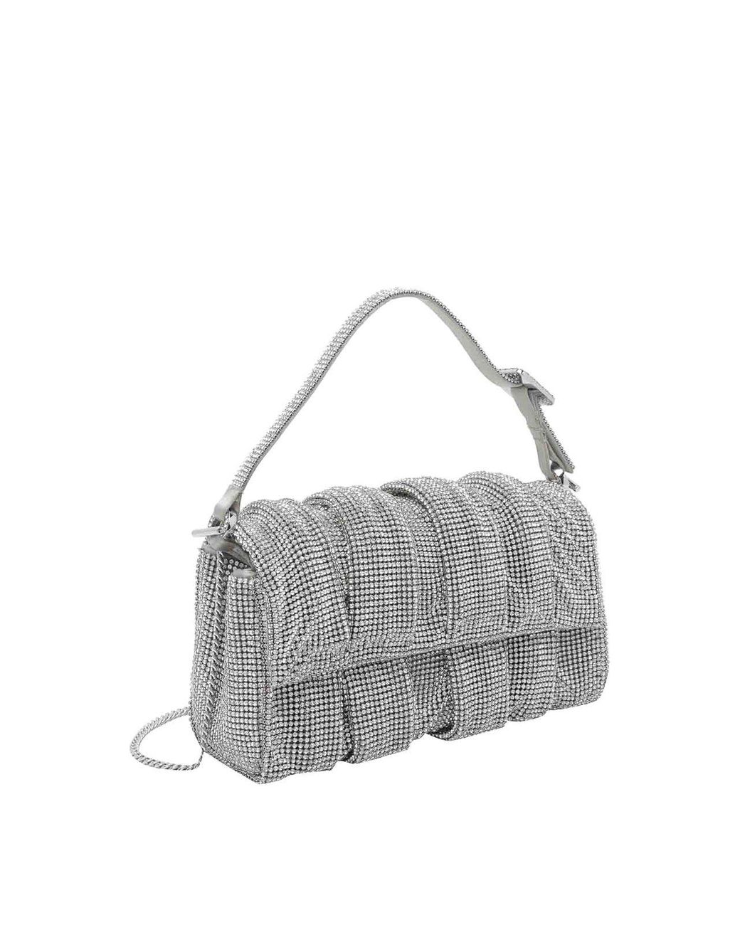 Benedetta Bruzziches Gray Iris Handbag