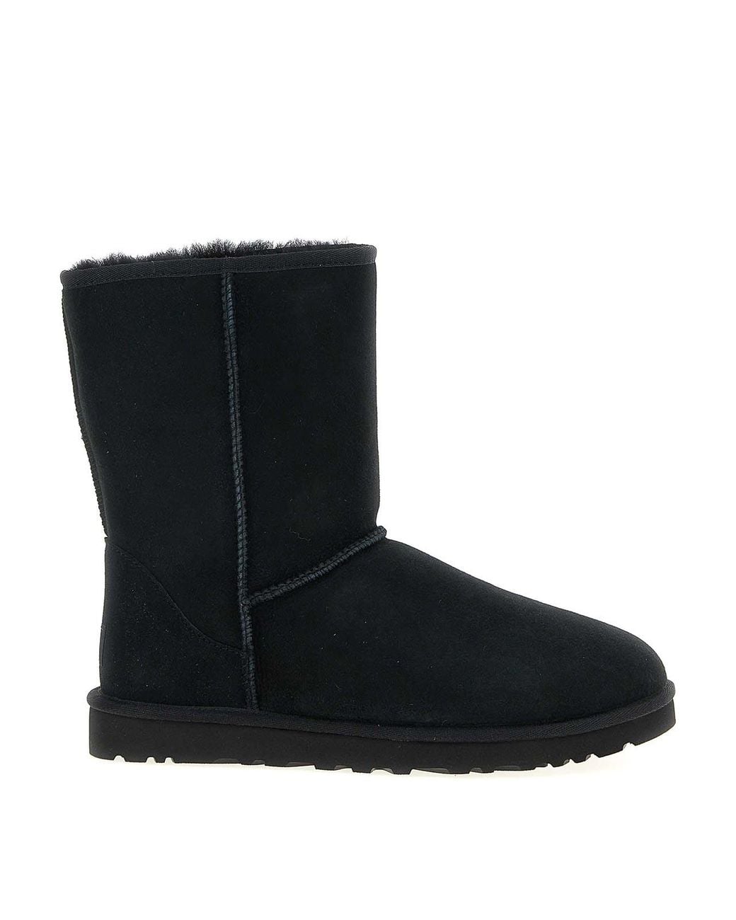 Ugg Black Classic Short Ankle Boots for men