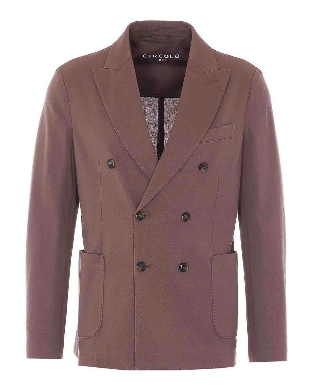 Circolo 1901 Brown Stool Blazer for men