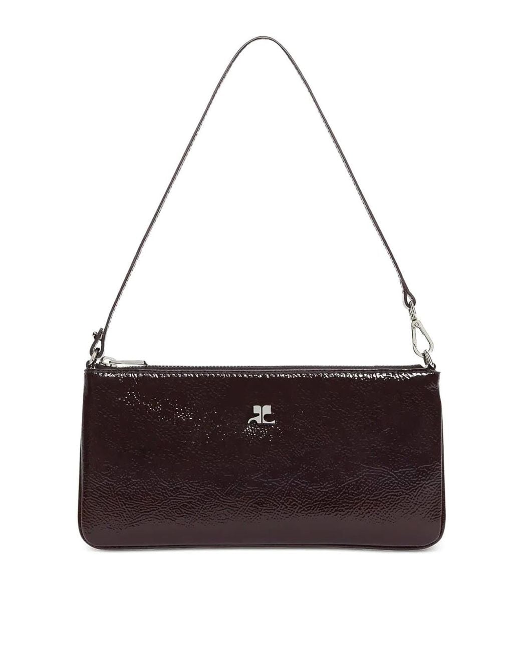 Courreges Purple Ac Naplack Zipped Pouch