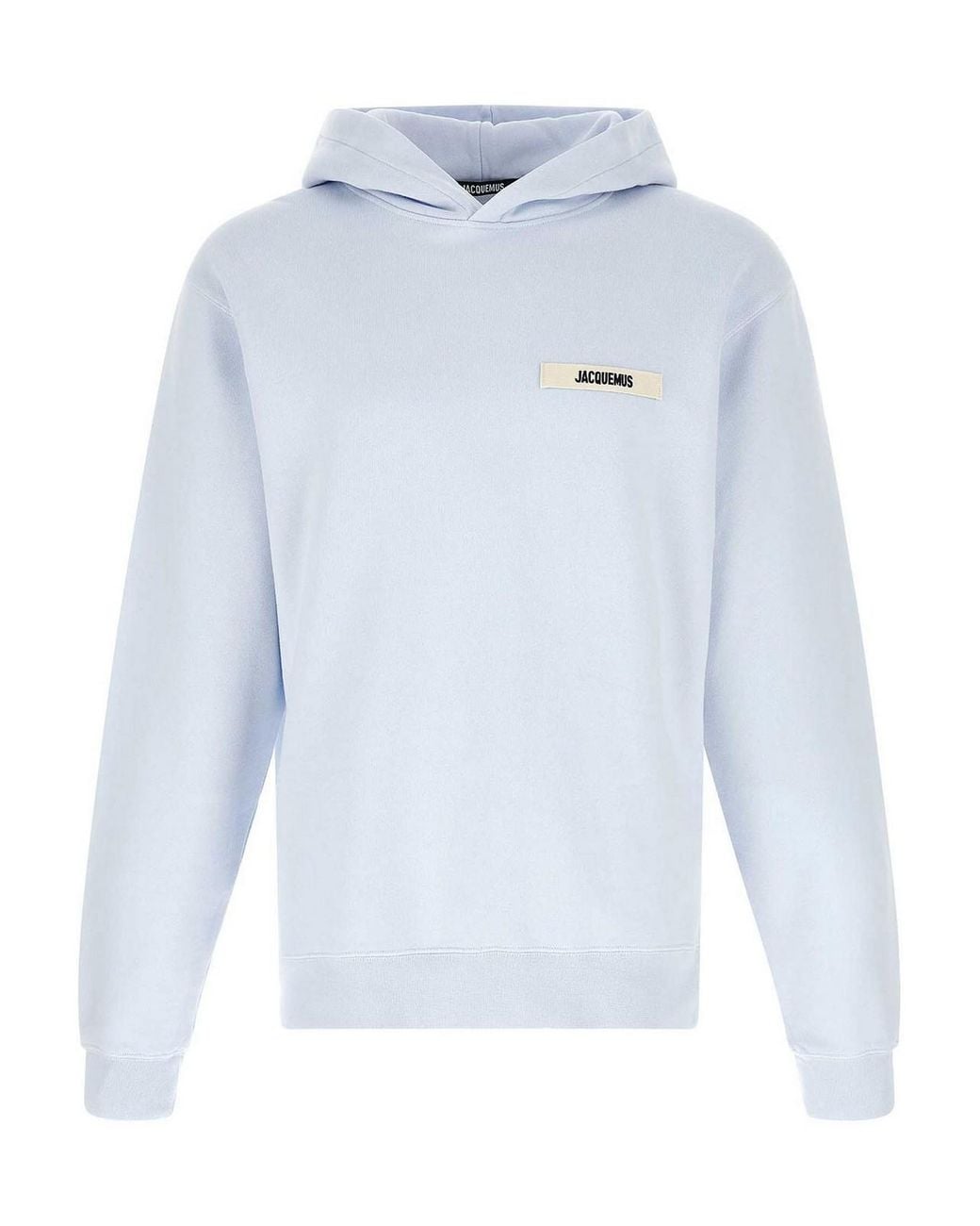 Jacquemus Blue Le Hoodie Gros Grains Sweatshirt for men