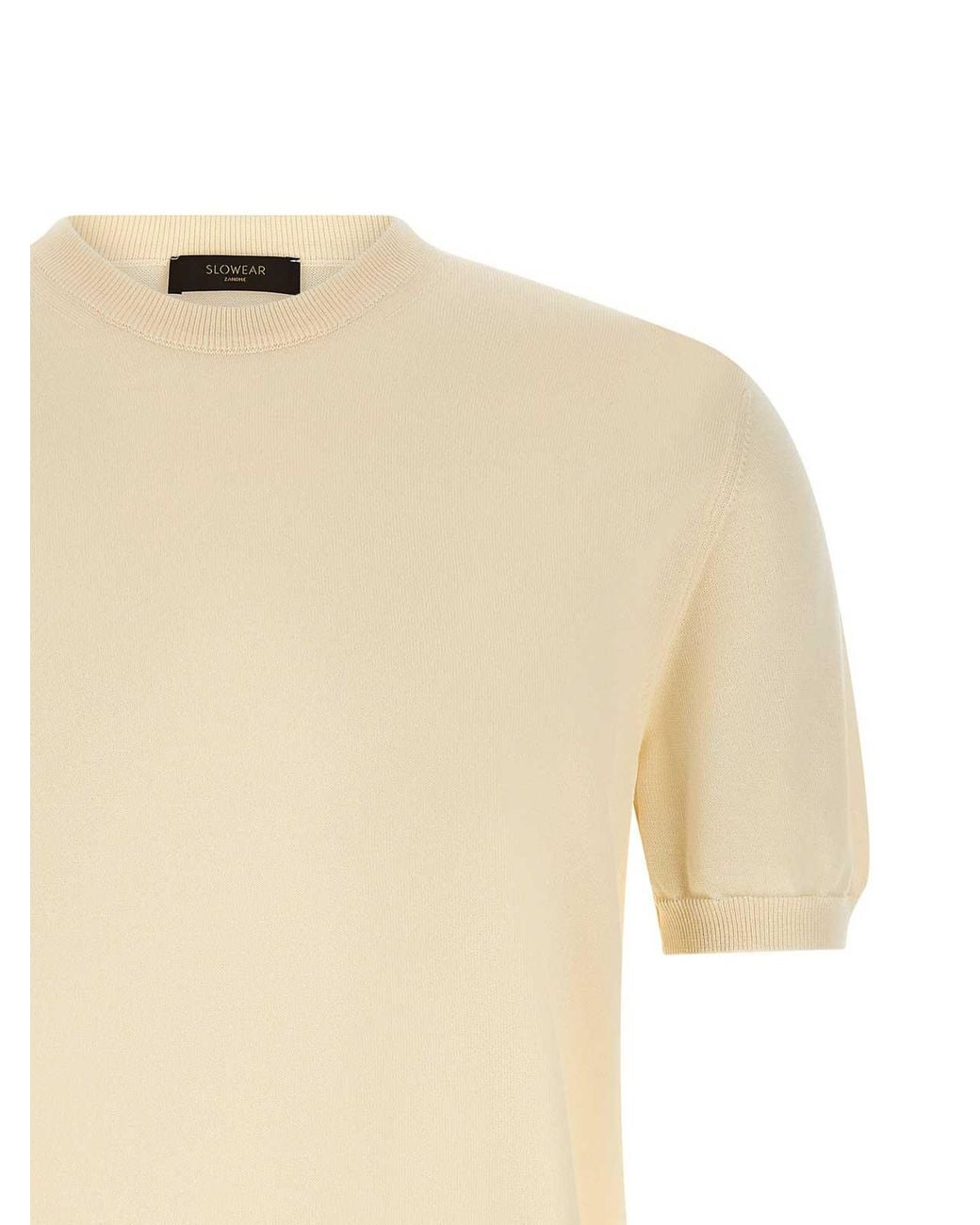Pull Col Rond Zanone pour homme en coloris Natural