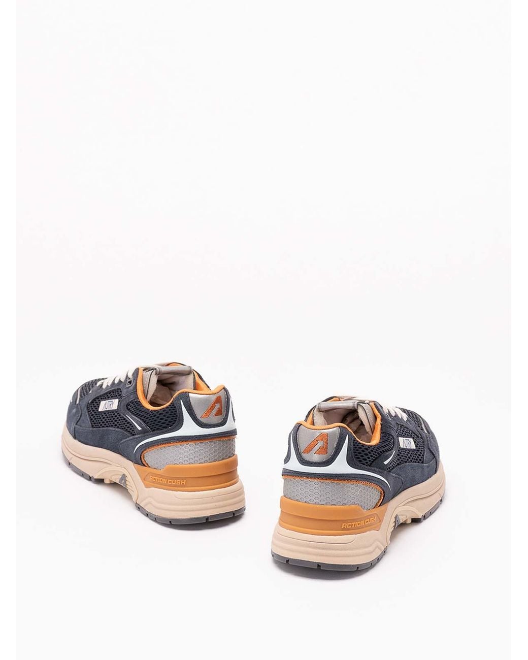Autry Blue 'Hyperway' Low Sneakers for men