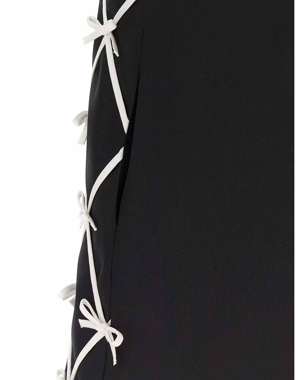 Moschino Black Bow Dress