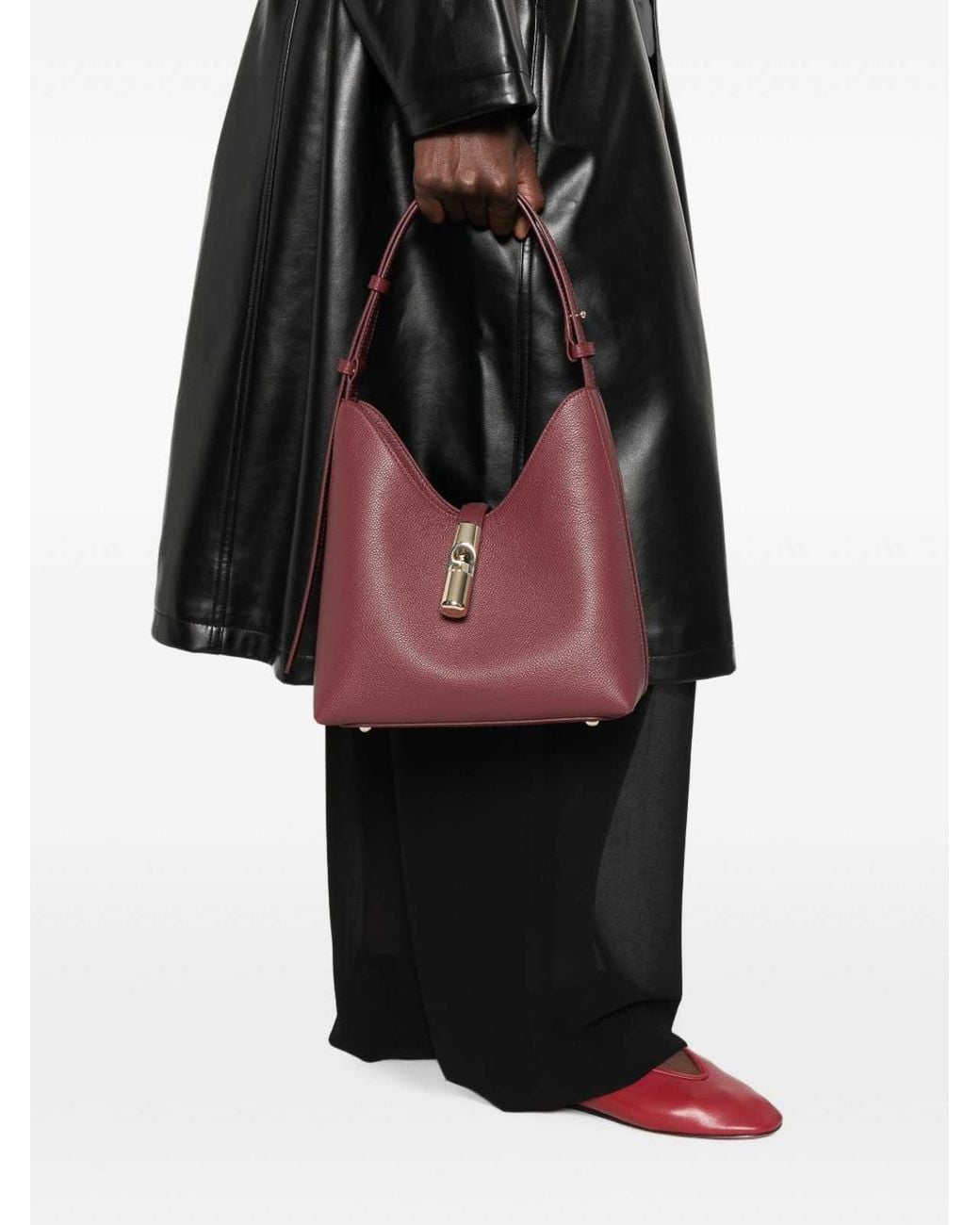 Furla Purple Handbag