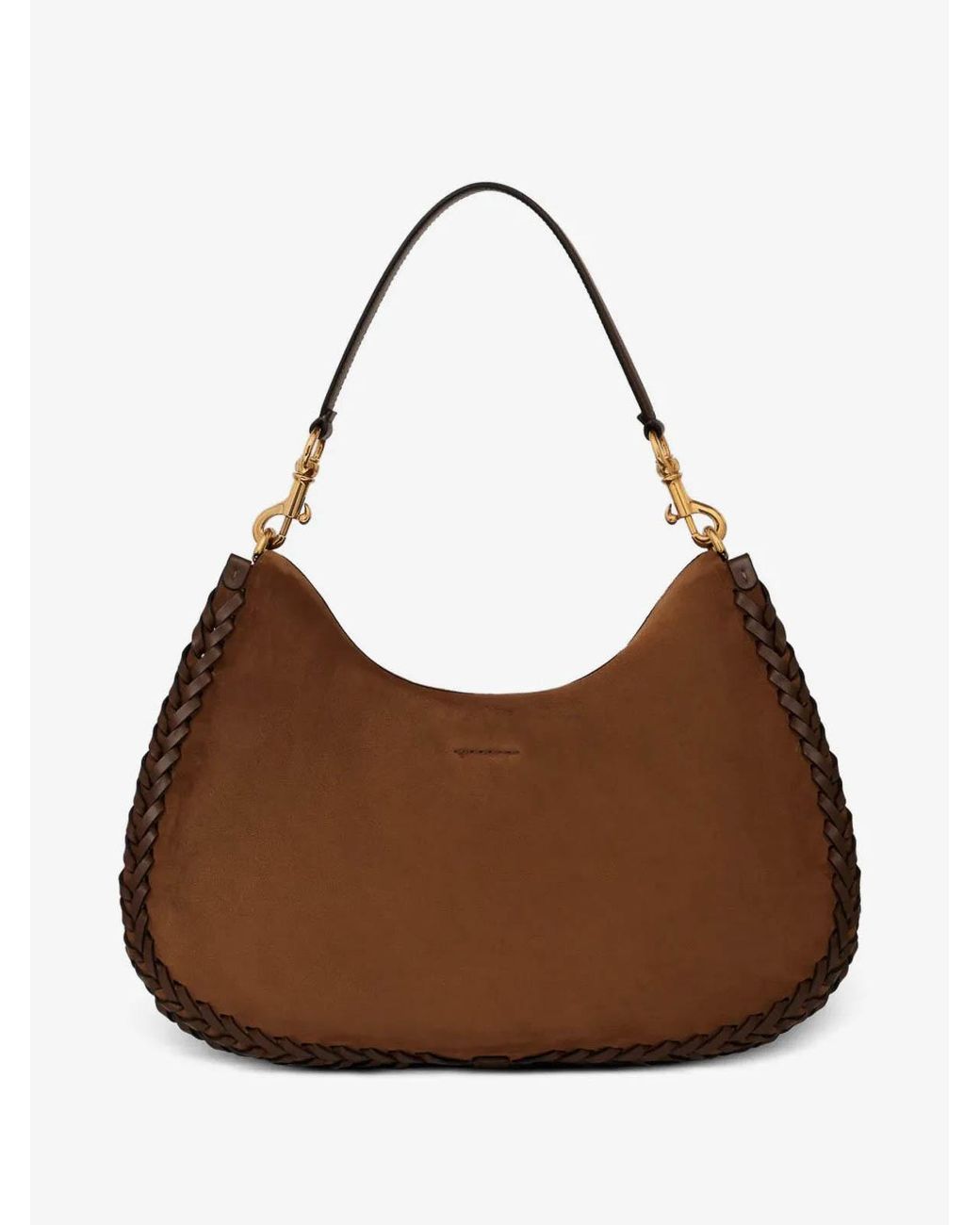Etro Brown Pony Xl Suede Crossbody Bag