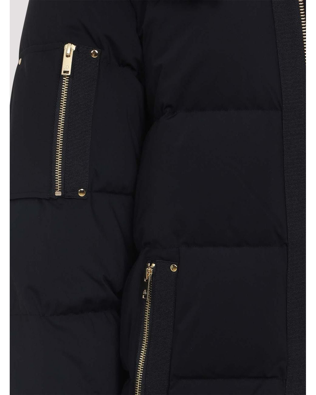 Moose Knuckles Black Stagg Bomber for men