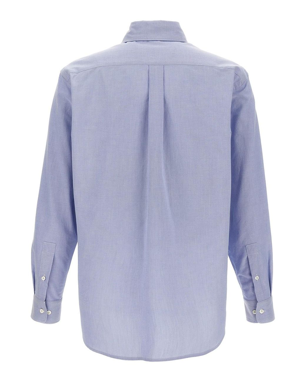 Palm Angels Blue Sartorial Tape Shirt for men