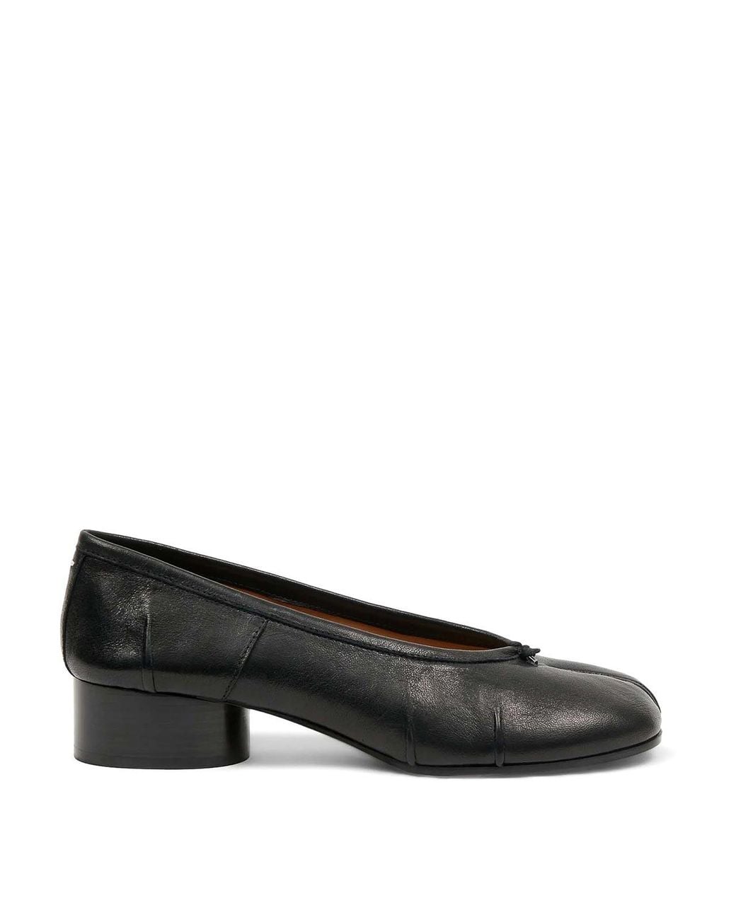 Maison Margiela Black Tabi Ballerina New