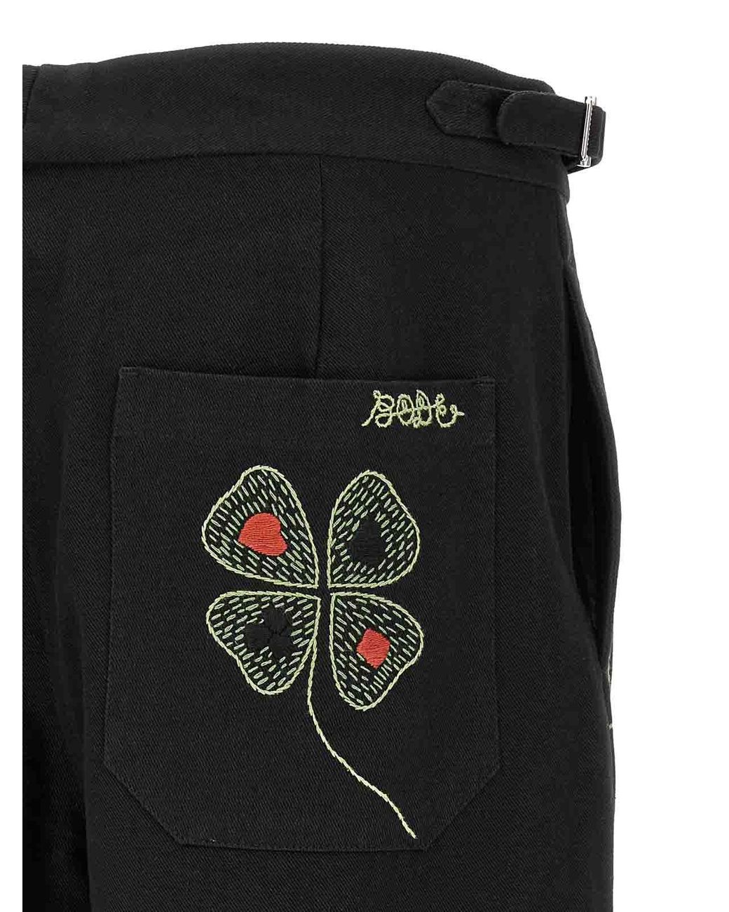 Pantalons Décontractés Bode pour homme en coloris Black