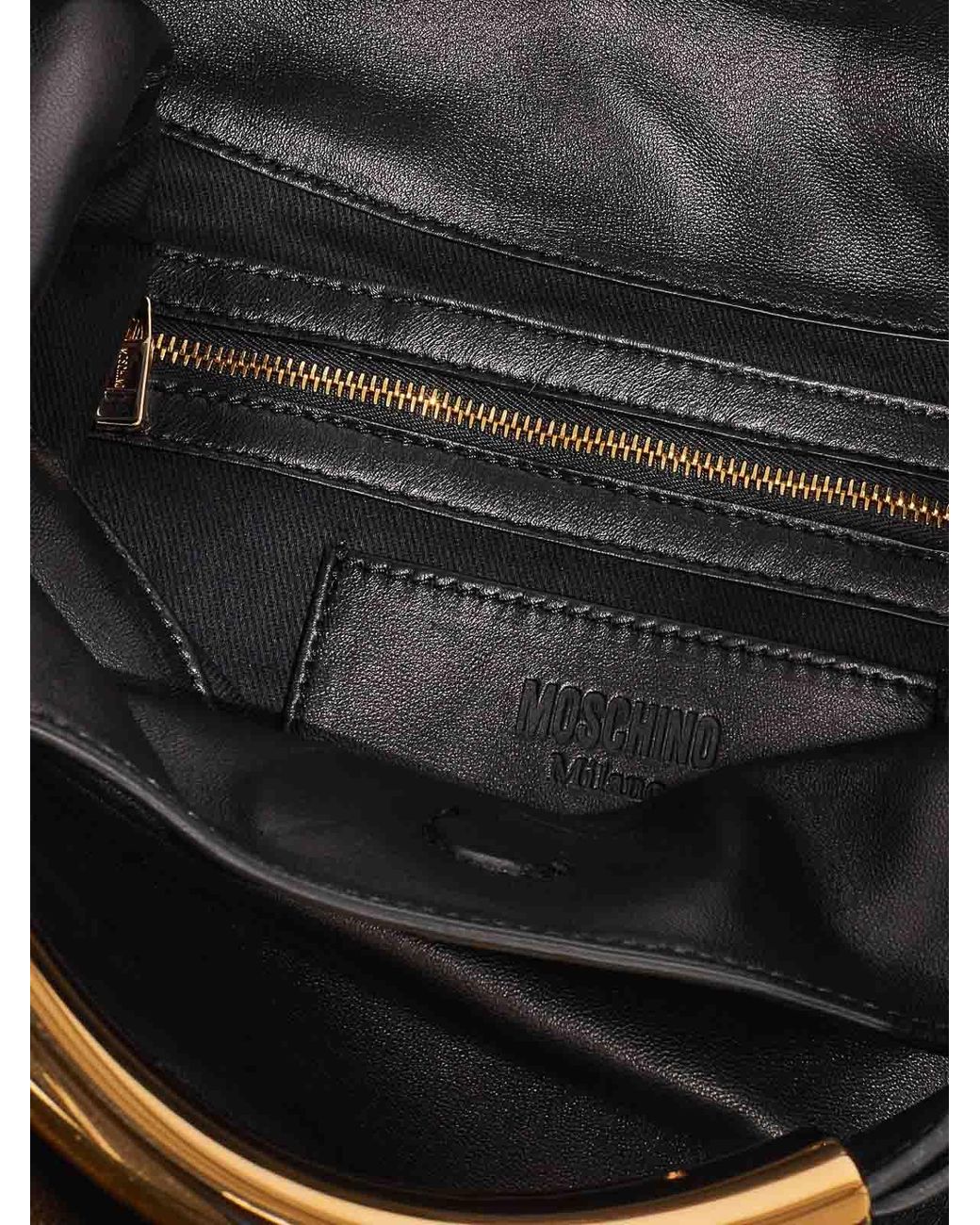 Moschino Black Hobo