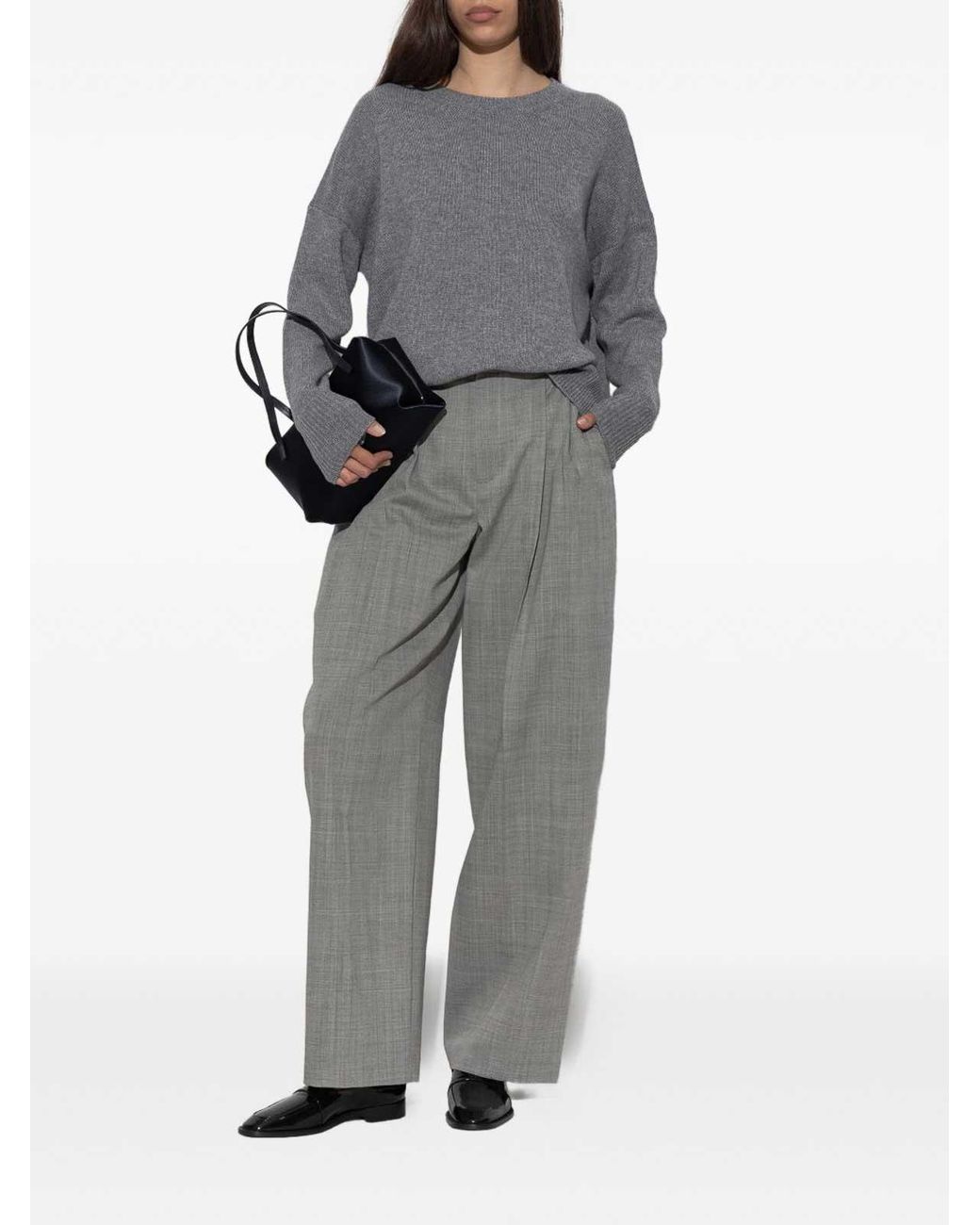 Suéter Cuello Redondo Jil Sander de color Gray