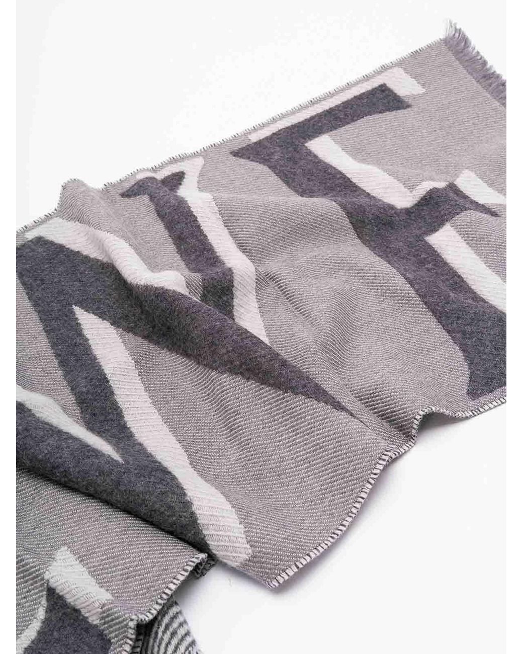 Loewe Gray Scarf