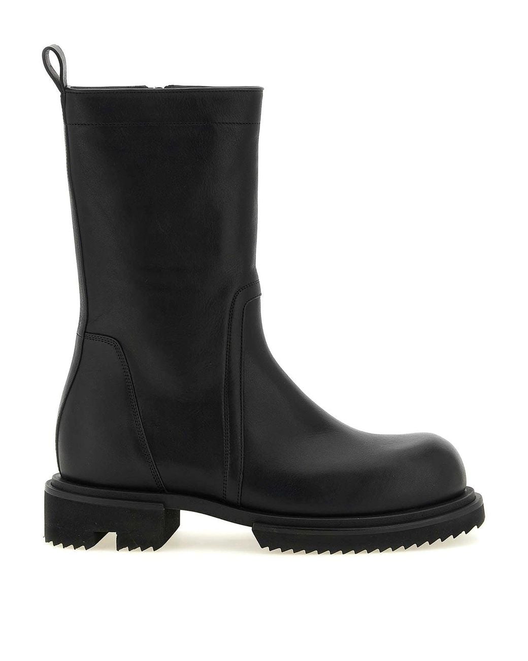 Rick Owens Black Ankle Boots for men