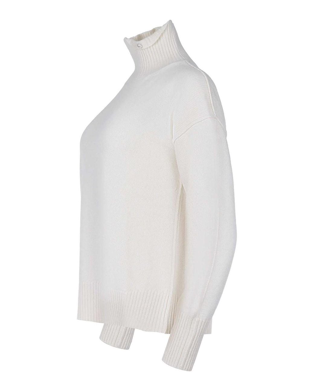 Suéter Cuello Redondo Vanisé de color White