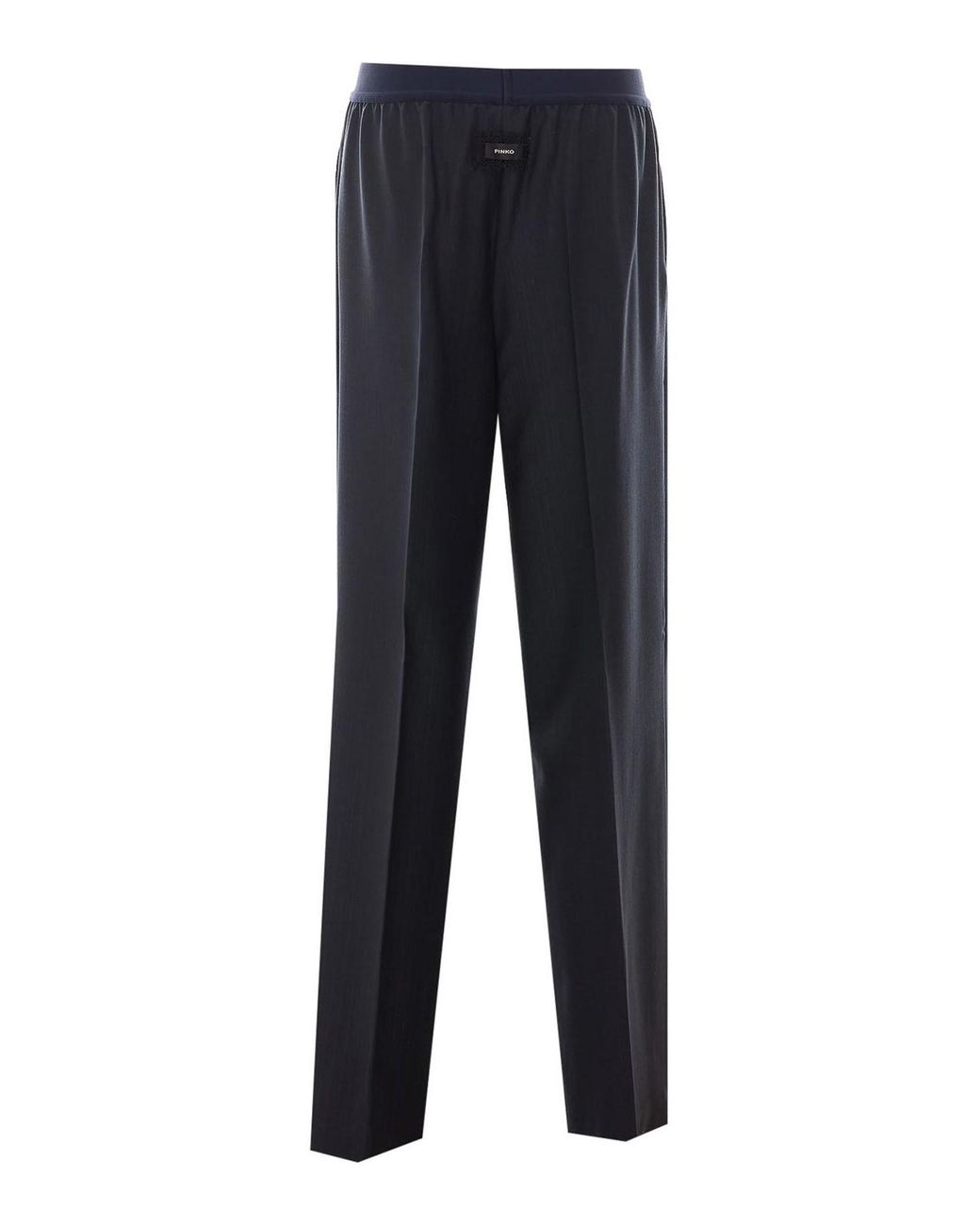 Pinko Blue Phaius Striped Pants