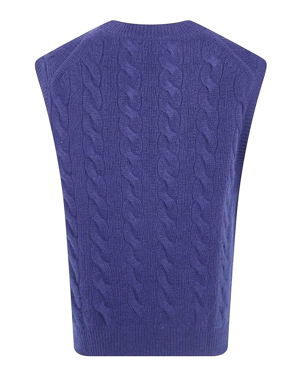 Polo Ralph Lauren Blue Sleeveless Pullover