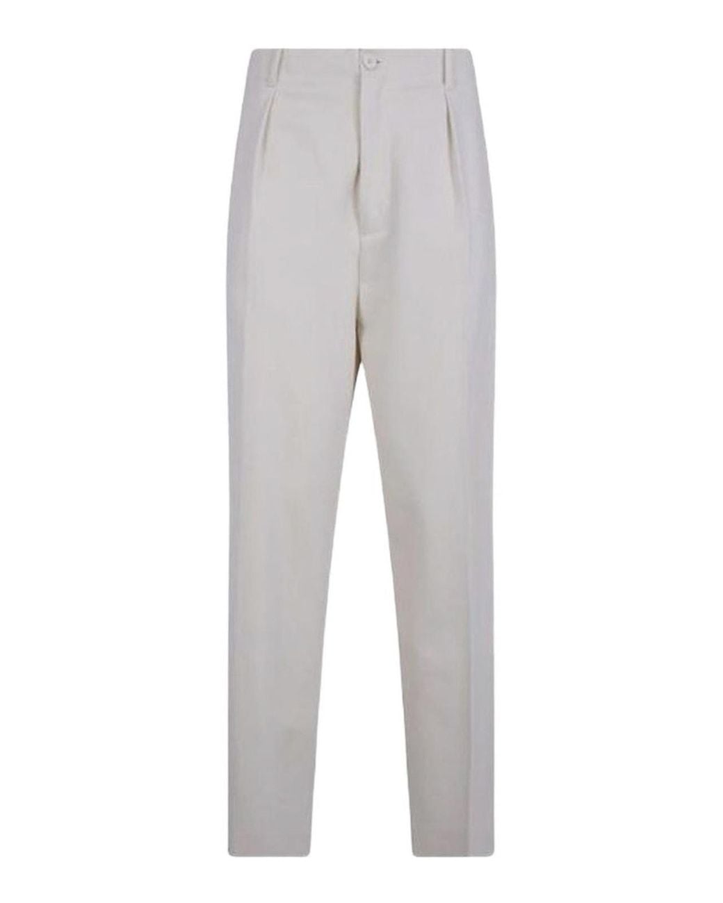 Semicouture Gray Tera Wide-Leg Trousers