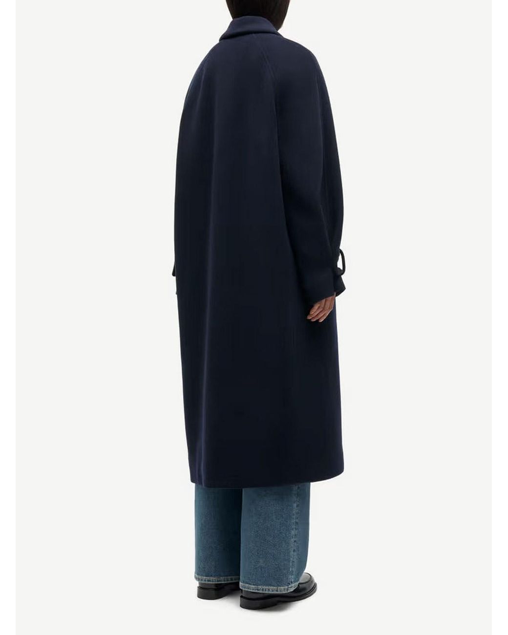Samsøe & Samsøe Blue Alma Salute Coat
