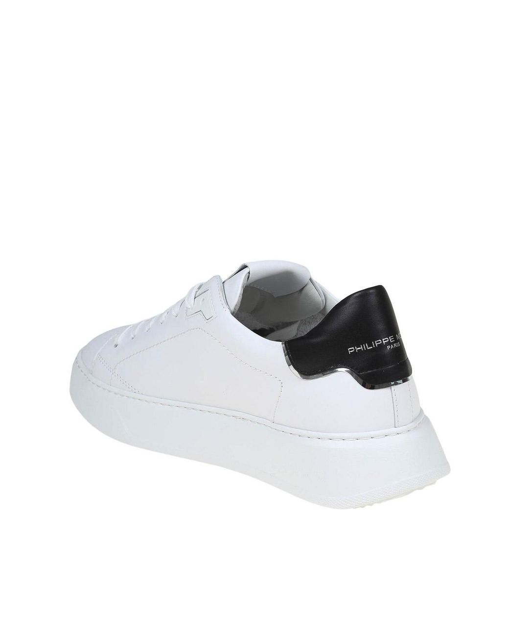 Philippe Model White Temple Low Sneakers for men