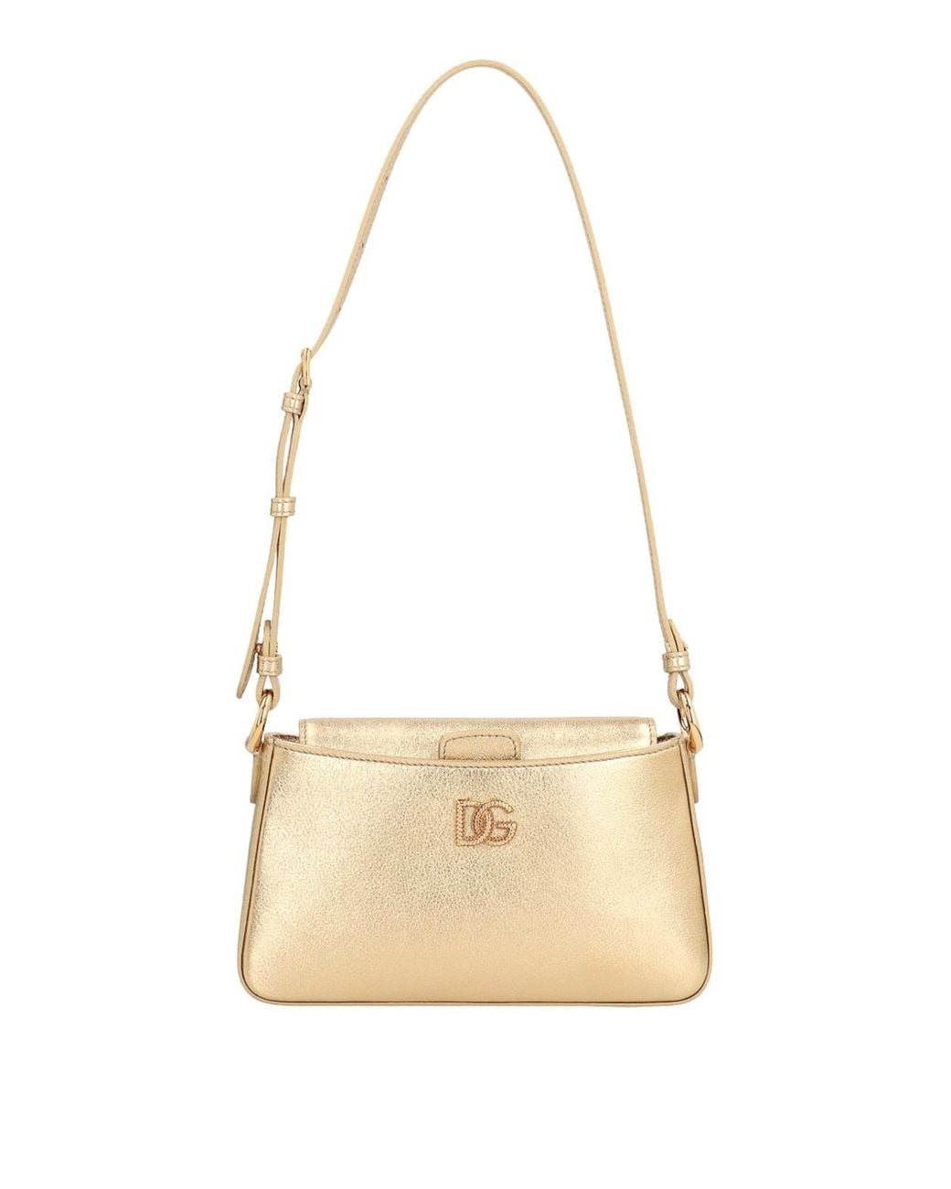 Dolce & Gabbana White Leather Phone Bag