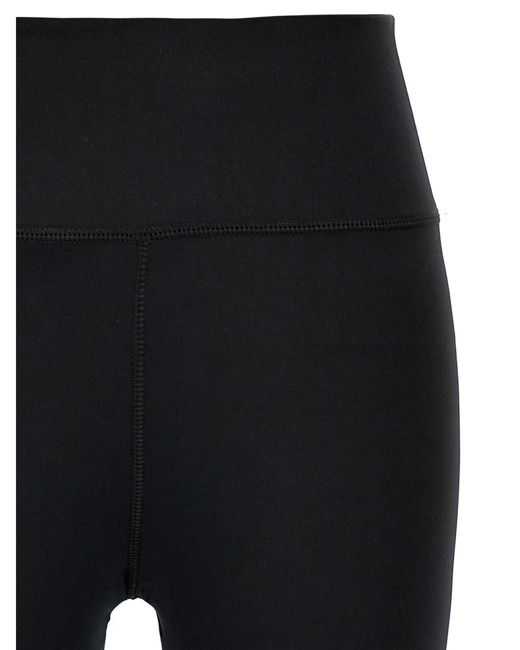 Balenciaga Black Polyester Leggings Clothing