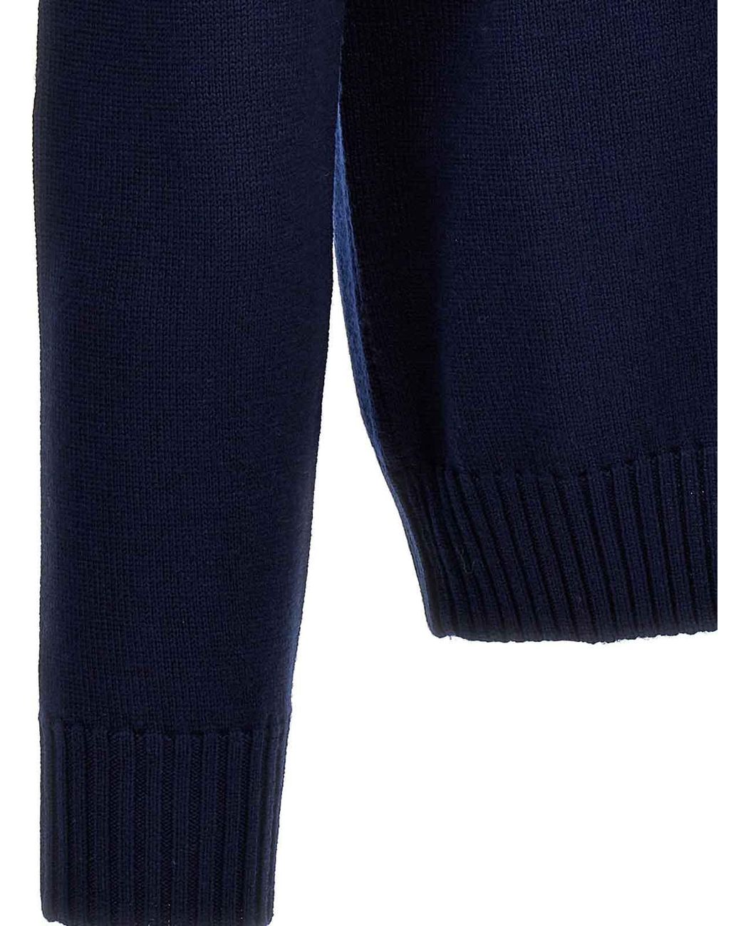 Ballantyne Blue Merino Sweater for men